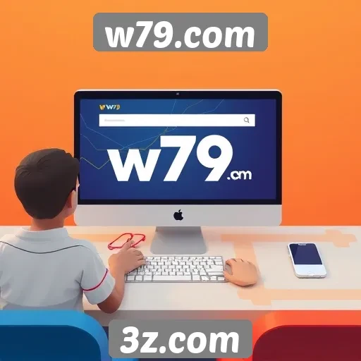 Navegação e usabilidade no site w79.com