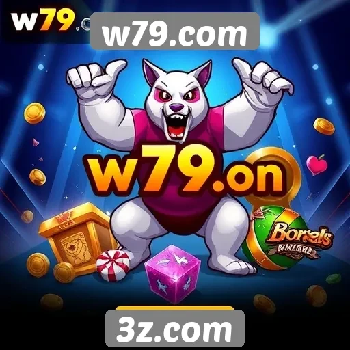 Variedade de jogos disponíveis no w79.com